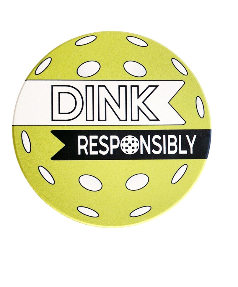 Pickleball Coaster Set B
