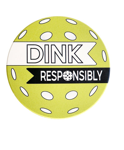 Pickleball Coaster Set B