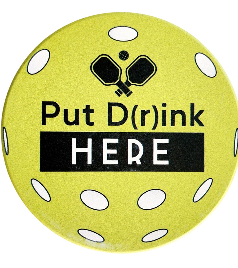 Pickleball Coaster Set B