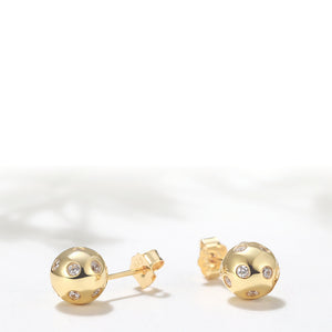 Pickleball Stud Earrings