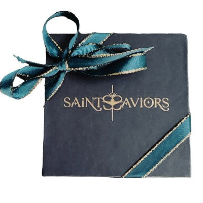 Saints & Saviors Fancy Initial Pendant Necklace A-Z